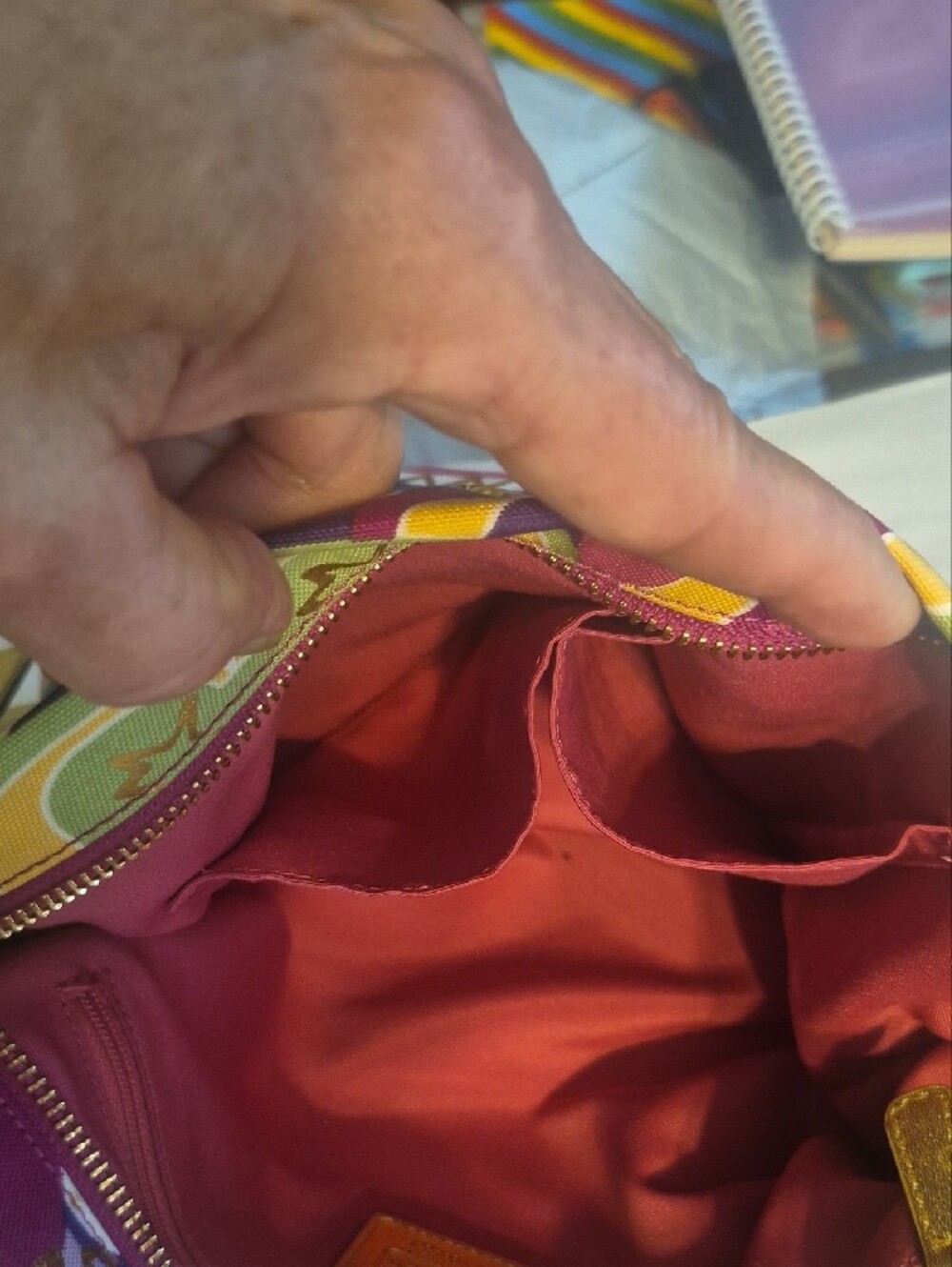 Coach Multicolor Crossbody Bag NWOT... - Picture 12 of 14